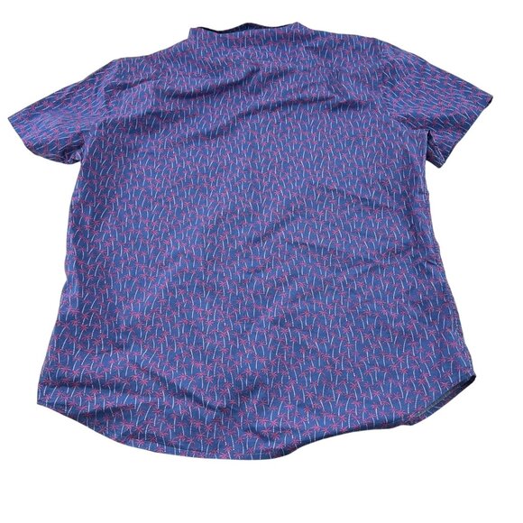 Bonobos Mens Standard Fit Palm Tree Print Short Sleeve Shirt M Cotton - Picture 7 of 7